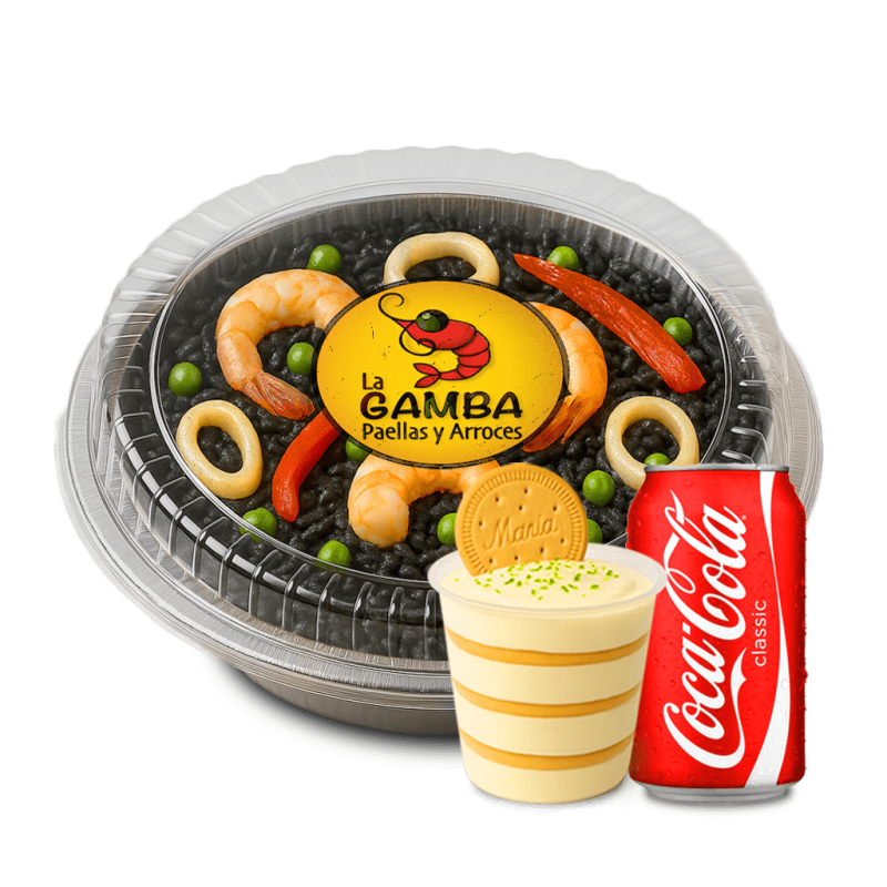 Combo Individual #5 Paella Negra