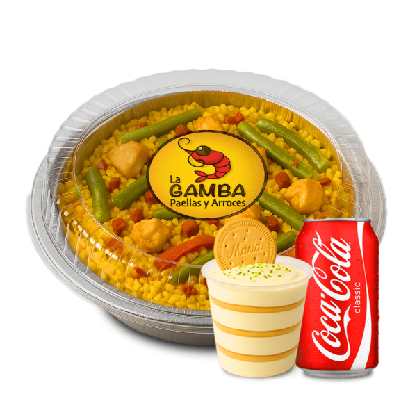 Combo Individual #3 Paella Valenciana
